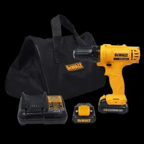 Furadeira/Parafusadeira a 2 Bateria 12V 1.5ah e carregador. DCD700C2 - Dewalt