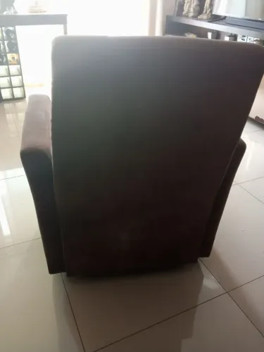 Poltrona Confortável em Tecido veludo