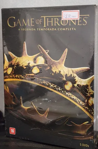 Box Dvd Original Game Of Thrones - 2ª Temporada - 5 Dvds