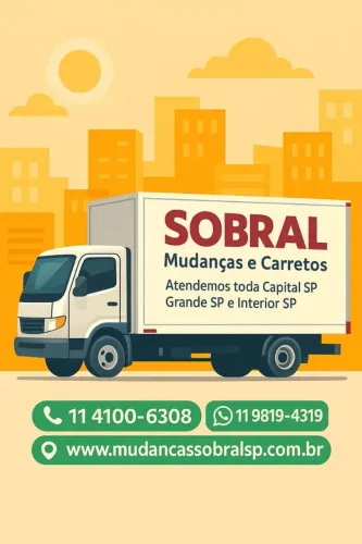 Sobral Mudanças e Transportes Capital SP Grande SP Interior SP chama * ZAP 