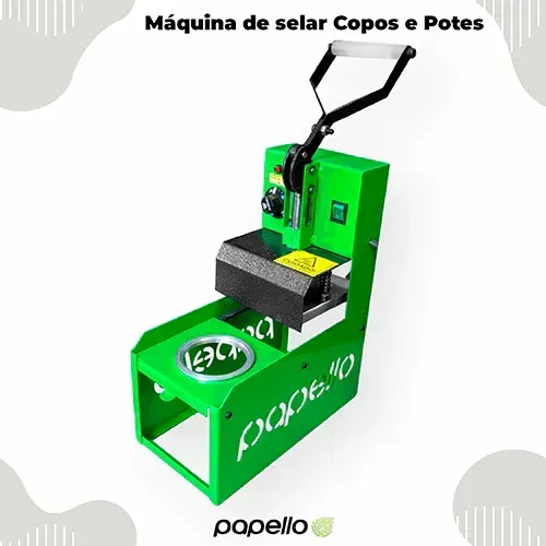 Máquina Seladora de Copos e Potes - Papello