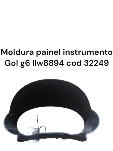 Moldura painel instrumento Gol g6 cod 32249