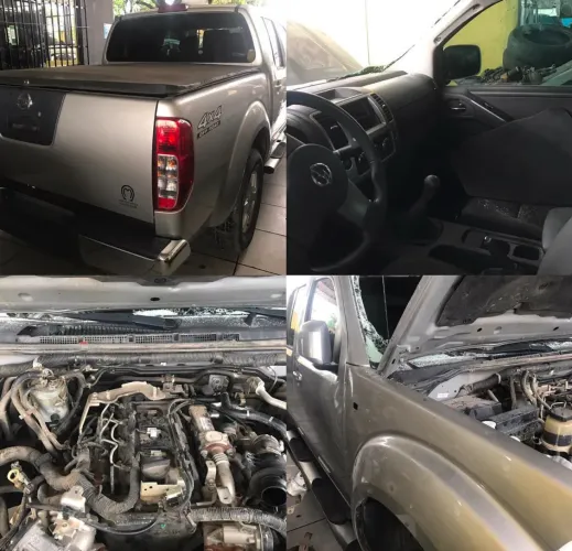 Peças  Nissan Frontier 2.5 Manual 2014 Sucata 