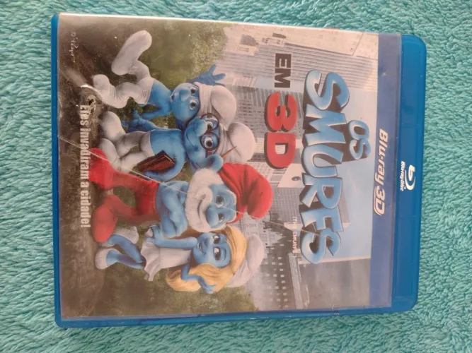 Os Smurfs em 3D Blu-ray