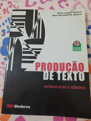 Livro Produção de Texto - Moderna