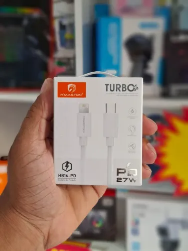 Carregador de iphone cabo tipo C para lightning - entrega em São Luís e região