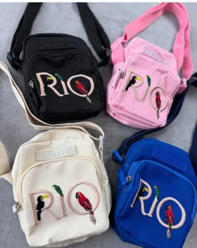 Bag Farm primeira linha SÓ ROSA