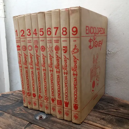 Coleção Enciclopédia Disney (9 Volumes)