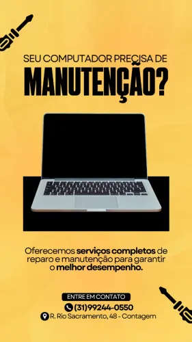 Manutenção de computadores - R$50,00 