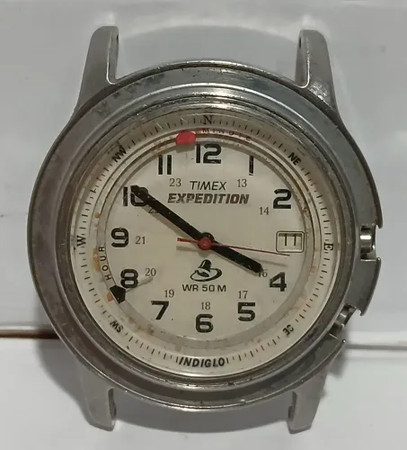 Relógio Timex Expedition Indiglo WR 50M (Para Retirar Peças)