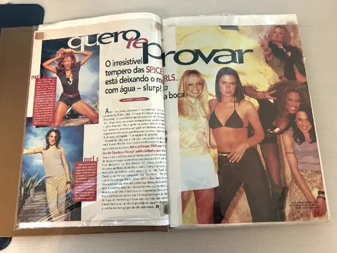 Coleção Spice Girls - Revistas e Recortes Anos 90/2000