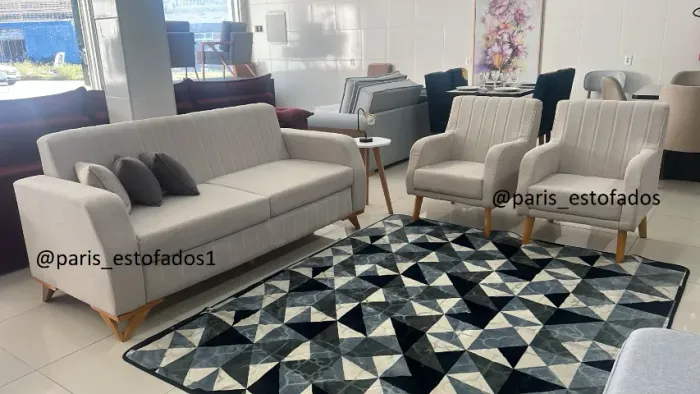 Kit Sabrina no linho disponível à pronta entrega