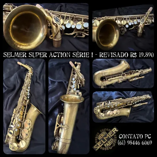 SAX ALTO SELMER SUPER ACTION SÉRIE I - Made in France