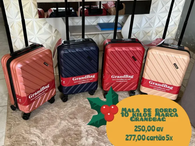Malas de viagem bordo 10 kilos - marca Grandbag