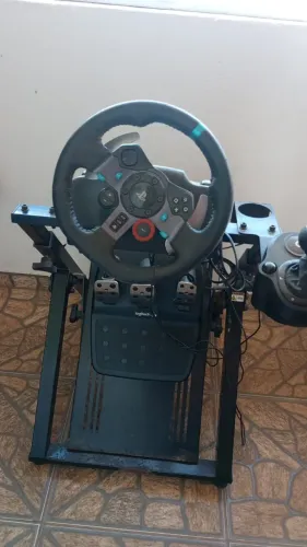 Volante Logitech G29 + Pedais + Câmbio + Suporte