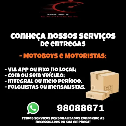 Motoboy Curitiba taxa