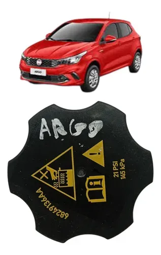 Tampa Reservatório Água Radiador Fiat Argo 2018