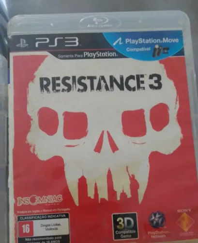 Jogo PS3 Resistance 3 original seminovo