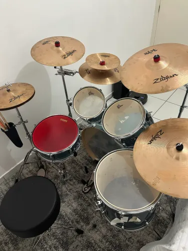 Bateria acústica Gretsch Energy Blue Sparkle Bumbo 22 