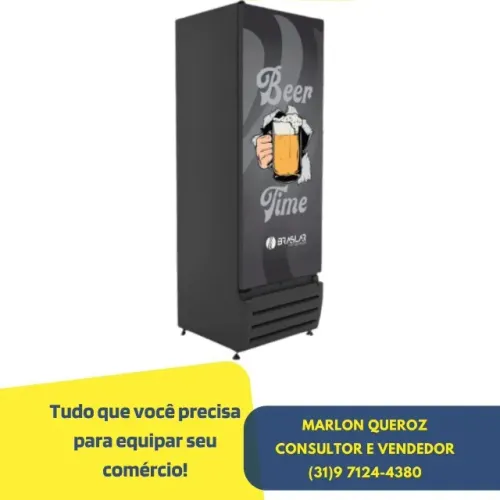 Cervejeira Porta Cega Braslar 500 Litros Nova