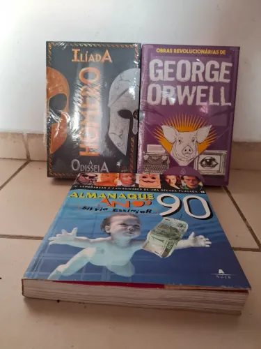 Ilíada + George Orwell Livros Boxes