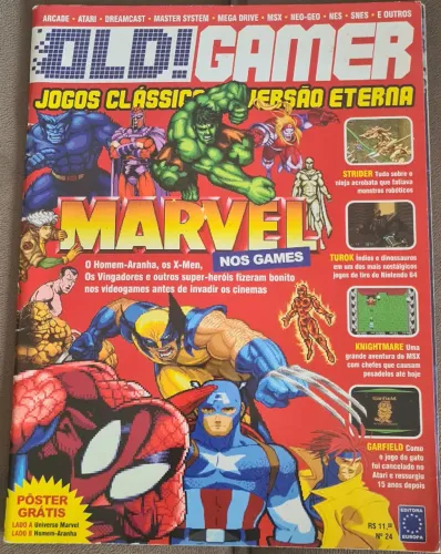 revista old gamer - editora europa - número 24