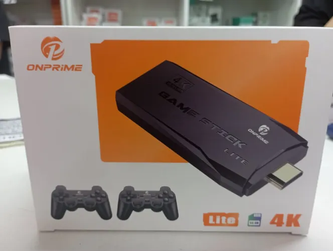 Game Stick 10mil jogos retrô HDMI onprime 4k