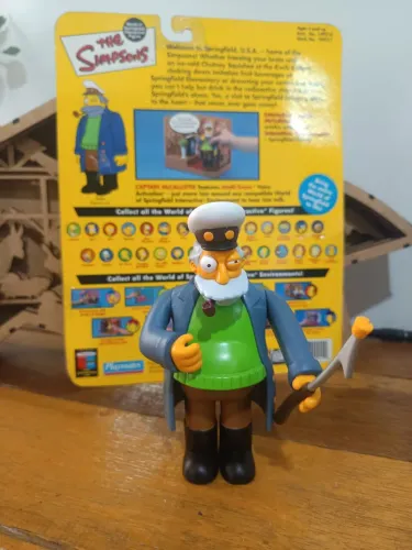 Os Simpsons Capitão McCallister Super Raro!