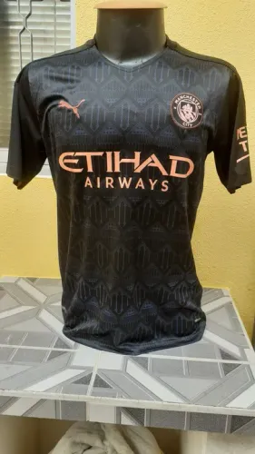 Camisa de Futebol Manchester City