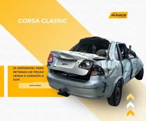 Sucata Corsa Classic. Ja disponivel para retiradas de peças!