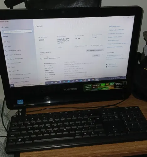 Computador All-In-One Positivo Union K3230