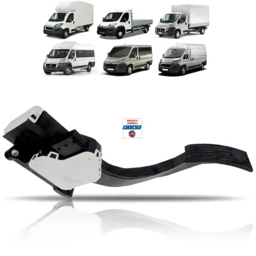 PEDAL DO ACELERADOR ORIGINAL FIAT DUCATO PEUGEOT BOXER CITROEN JUMPER 2018 A 2021