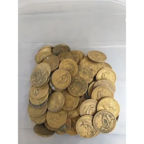 100 moedas fortuna mil réis para fazer aliança de moeda antiga