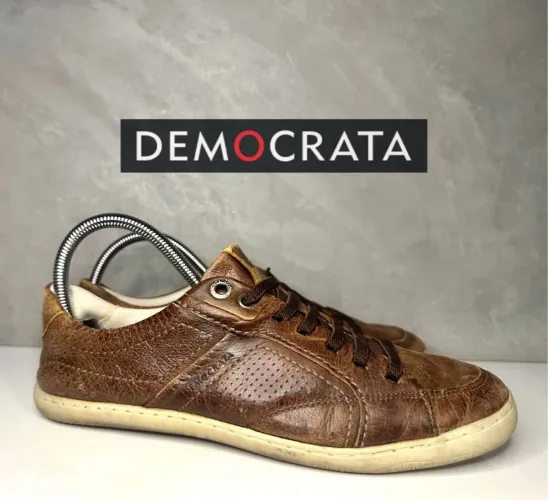 Sapatênis de couro 37 Democrata Outlet