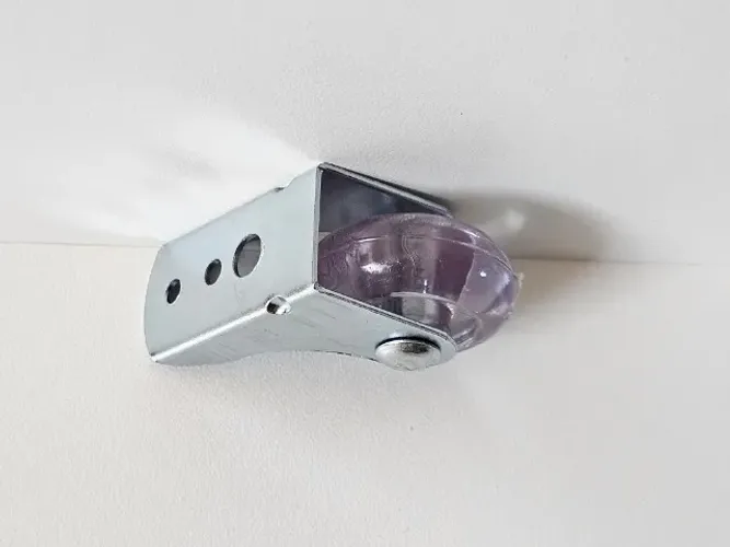 Rodízio Fixo 30mm em Silicone - Ideal para Móveis