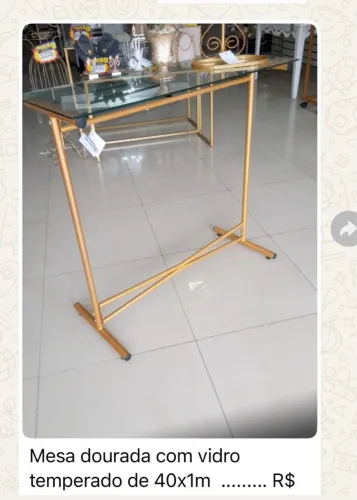 Vendo mesa semi nova