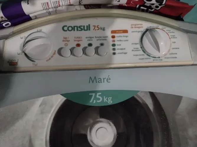 Maquina de lavar Consul 7.5Kg (com defeito no motor )