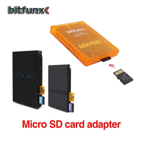 Adaptador Micro SD para Playstation 2 (PS2) - bitfunx
