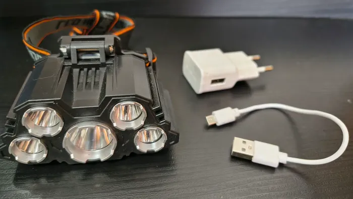 LED HIGHLIGHT/USB HEADLIGHT L-T 21