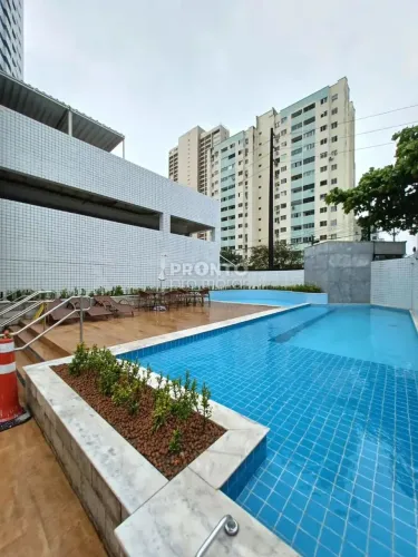 Apartamento luxuoso com quadra de tênis, 83 metros quadrados com 3 quartos em Pina - Recif