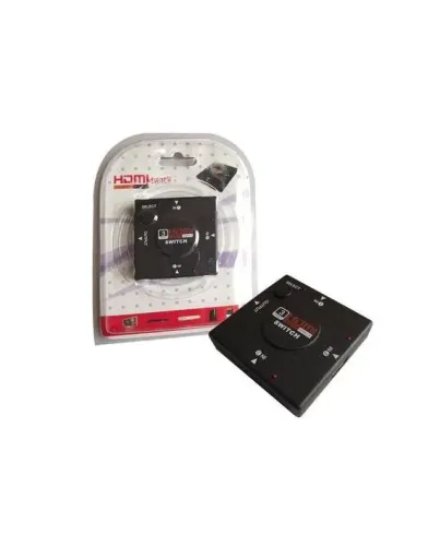 Switch HDMI 3 Portas Exbom - 1080P Full HD
