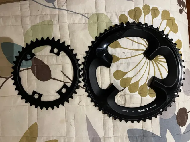 Coroa de bicicleta Shimano 105 53t-39t 11v NOVAS