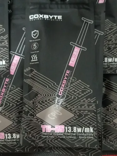 Pasta térmica Coxbyte 2g 13.8w/mk apenas retirada