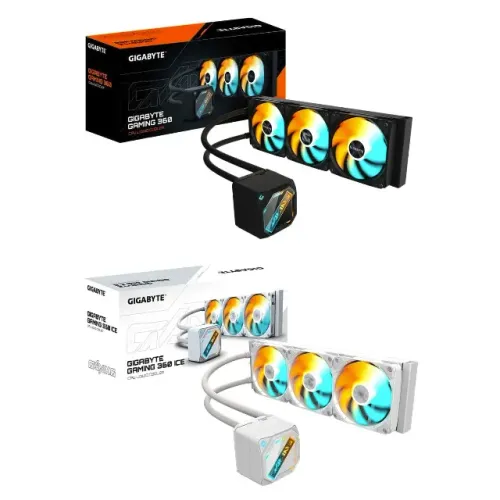 Water Cooler Gigabyte Gaming 360, RGB, 360mm, AMD e Intel, 12x 43,48