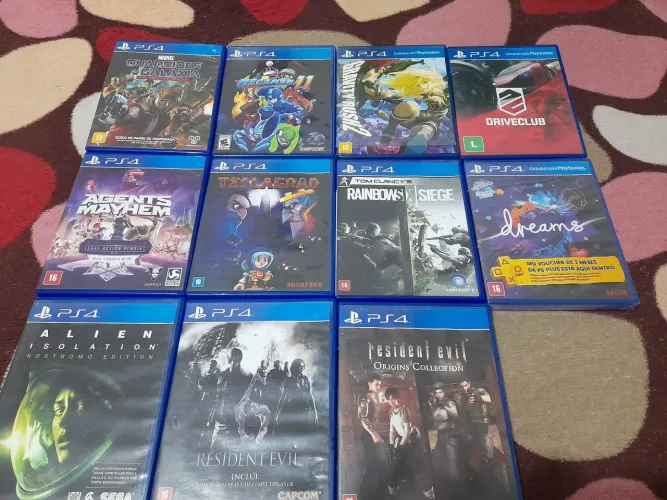 Jogos ps4 