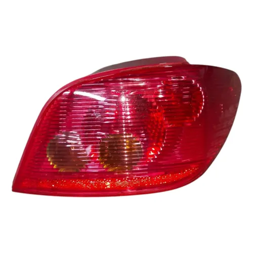 Lanterna Direita 307 Hatch 2001 2006 Original Recuperado Direito/passageiro Vermelho
