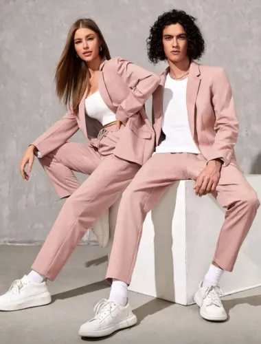 Conjunto Rosa Unisex