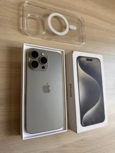15 Pro Max 256gb, todo original, impecável