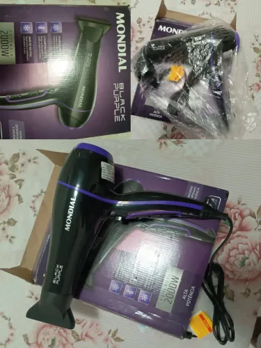 Secador mondial Black Purple
