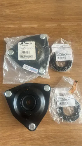 Kit coxim + rolamento amortecedor lancer